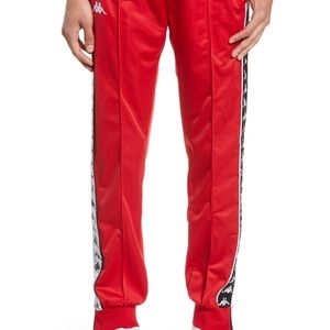 Men’s red kappa pants